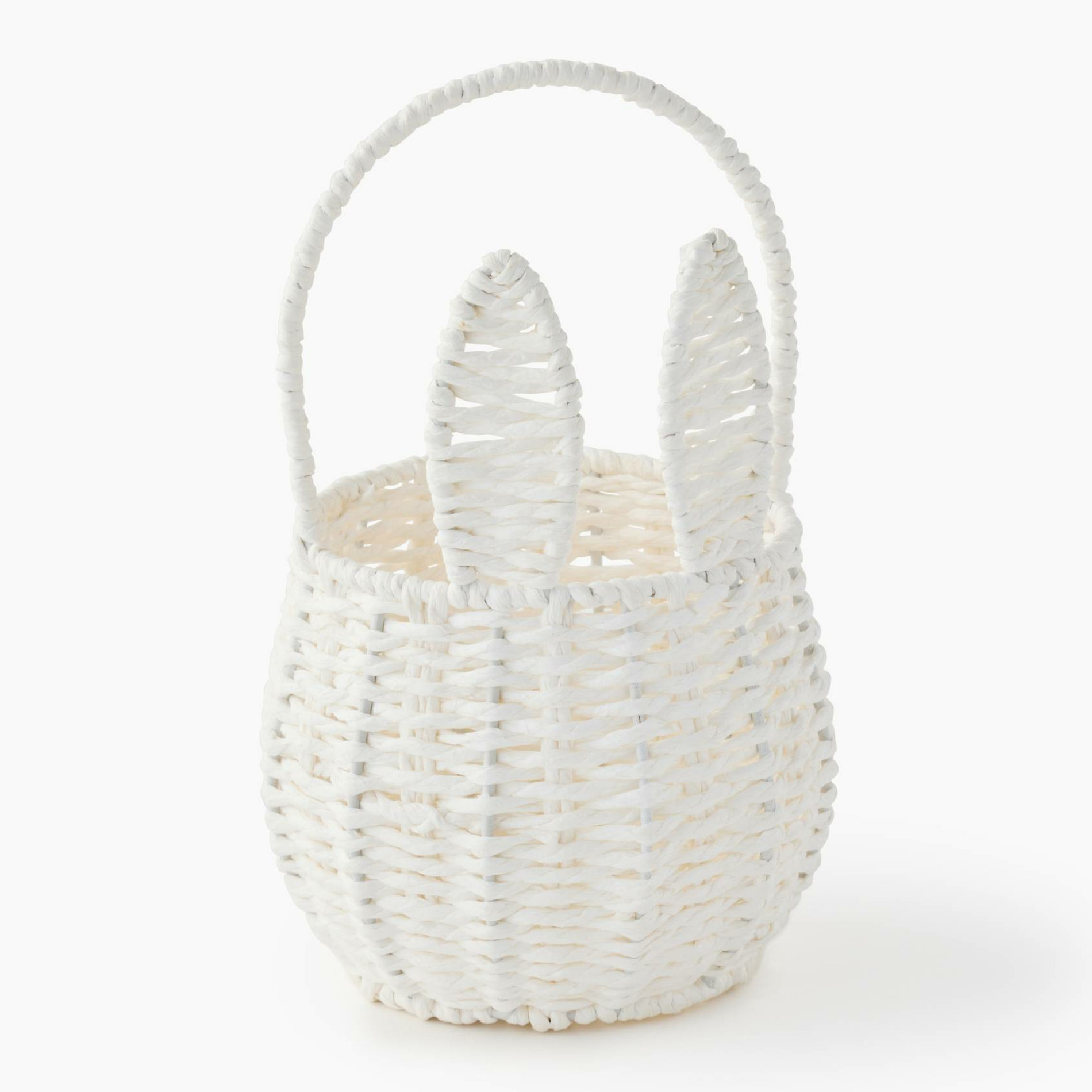 Panier oreilles de lapin, en papier, 15x24cm, MONOPRIX