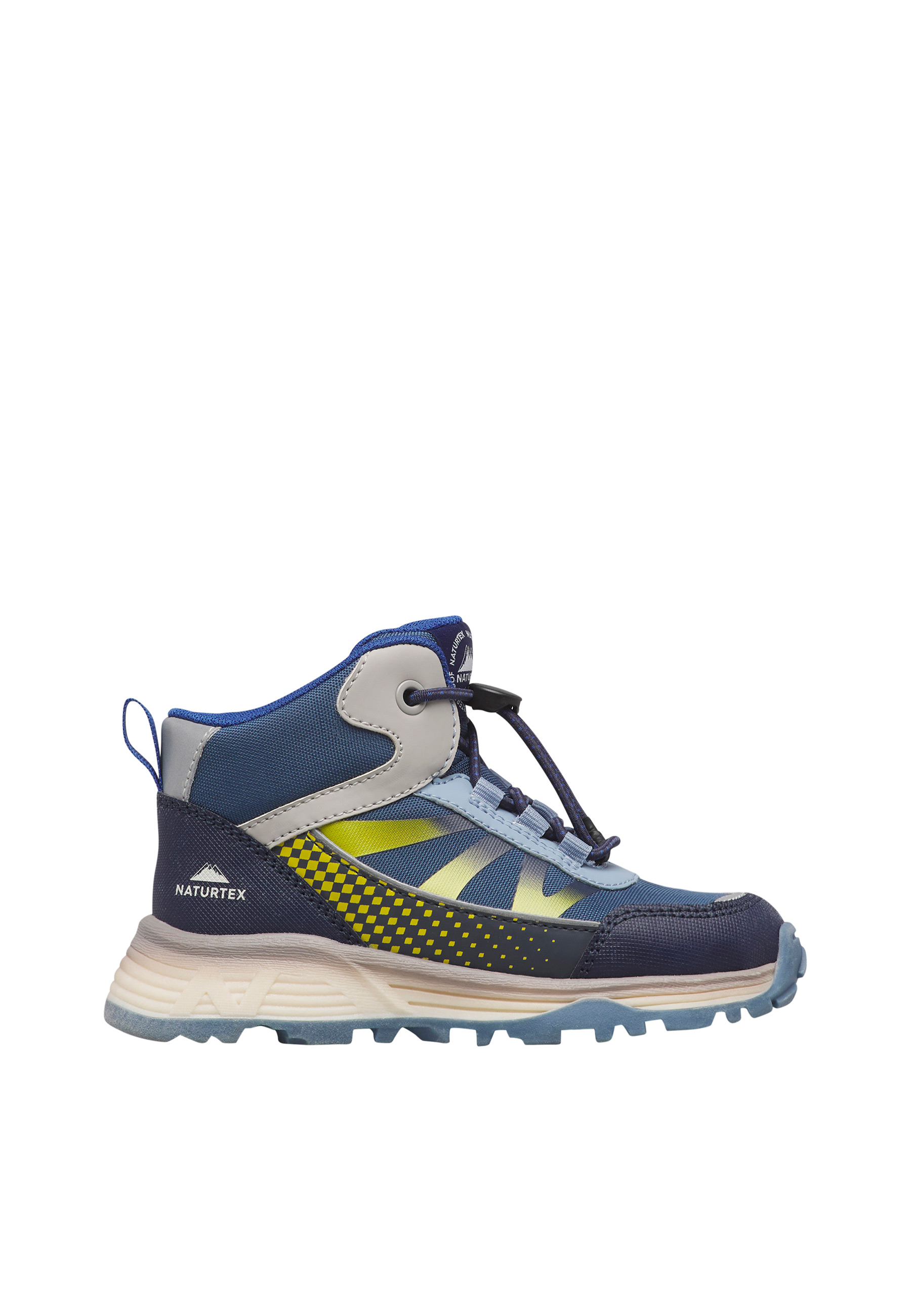 Sneakers en écopelle et tissu DRYFORCE HIGH WP., NATURINO