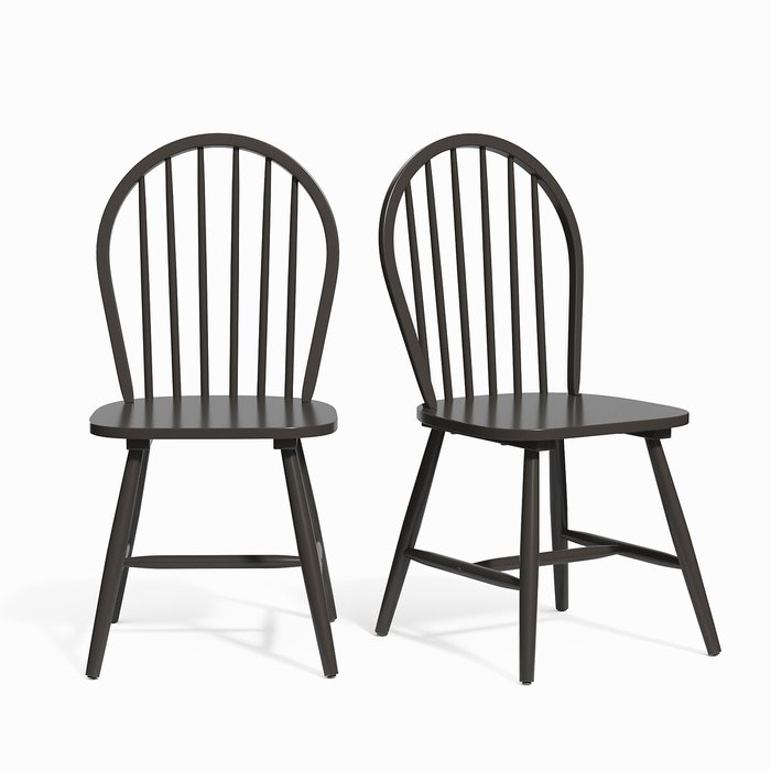 Set of 2 Windsor Spindle Back Chairs LA REDOUTE INTERIEURS image 0