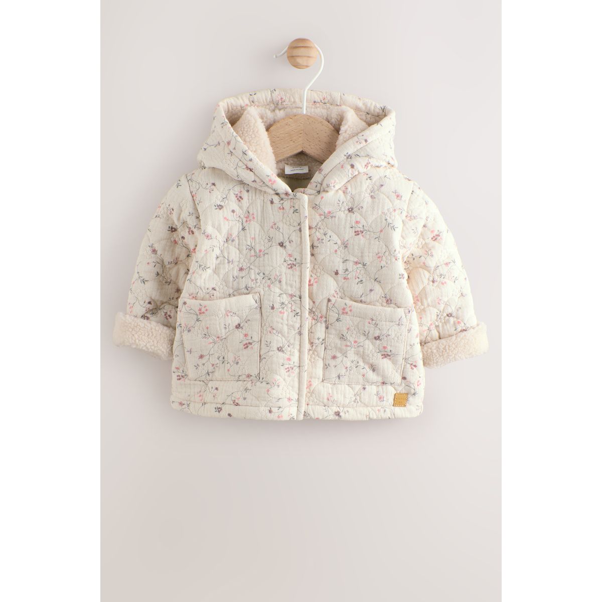 Manteau bébé en jersey effet froissé, NEXT