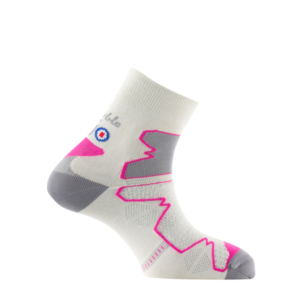 Chaussettes courtes La Double® Trek en microfibre Dryarn, THYO