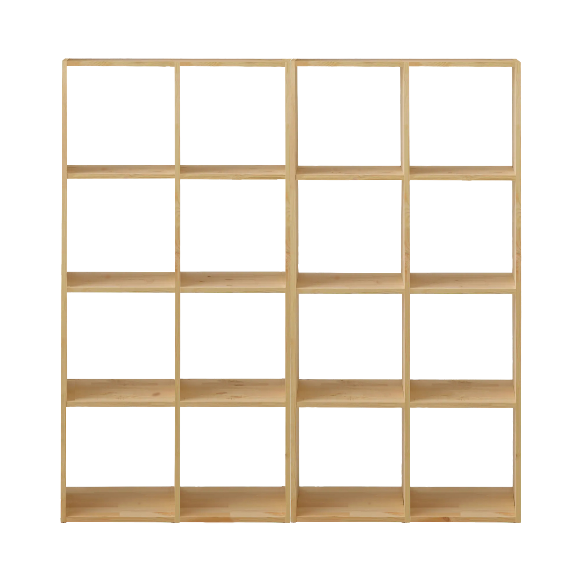 Etagère bois massif 16 cases - ELIO, CAMIF