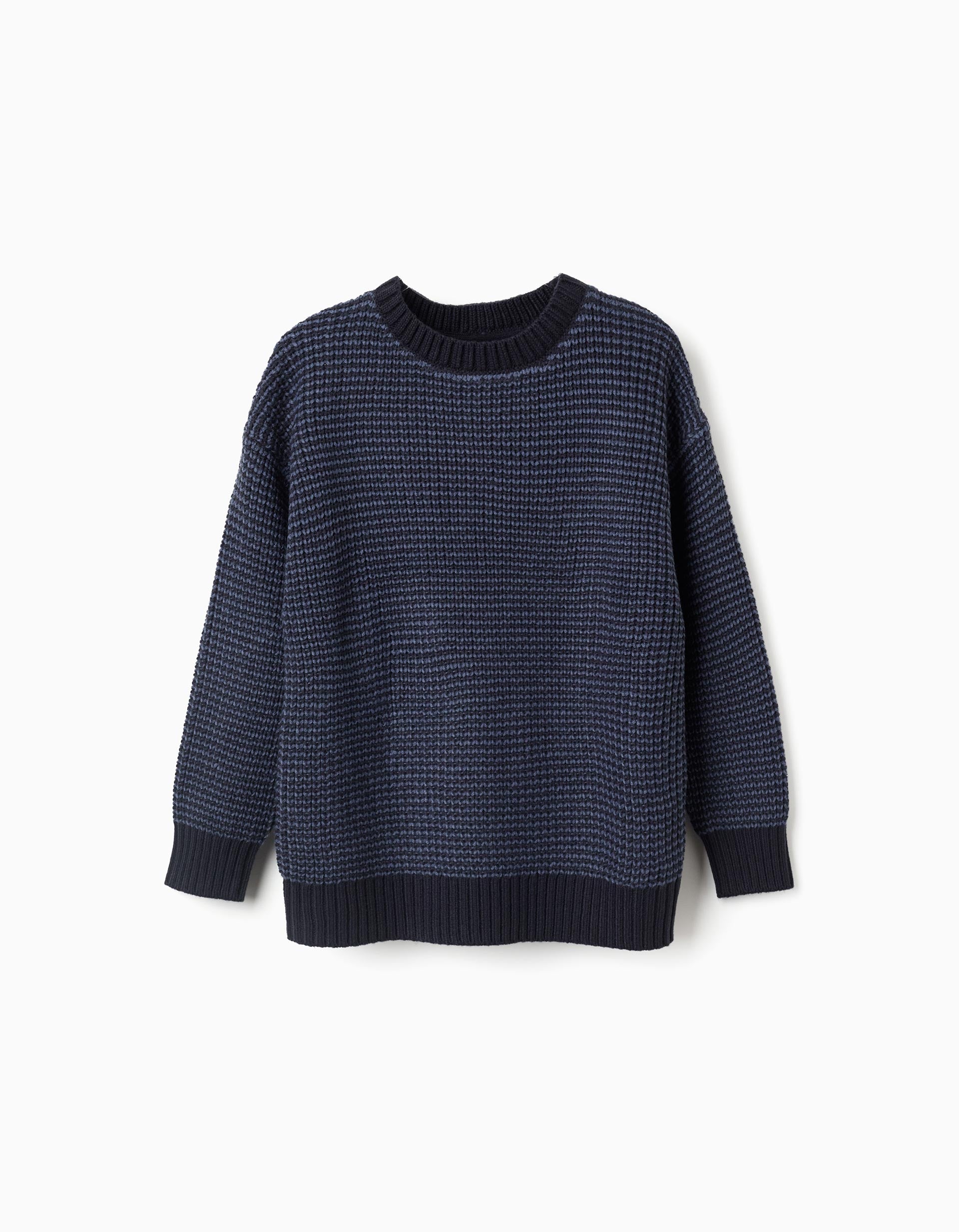Pull en maille épaisse avec épaules tombantes, ZIPPY