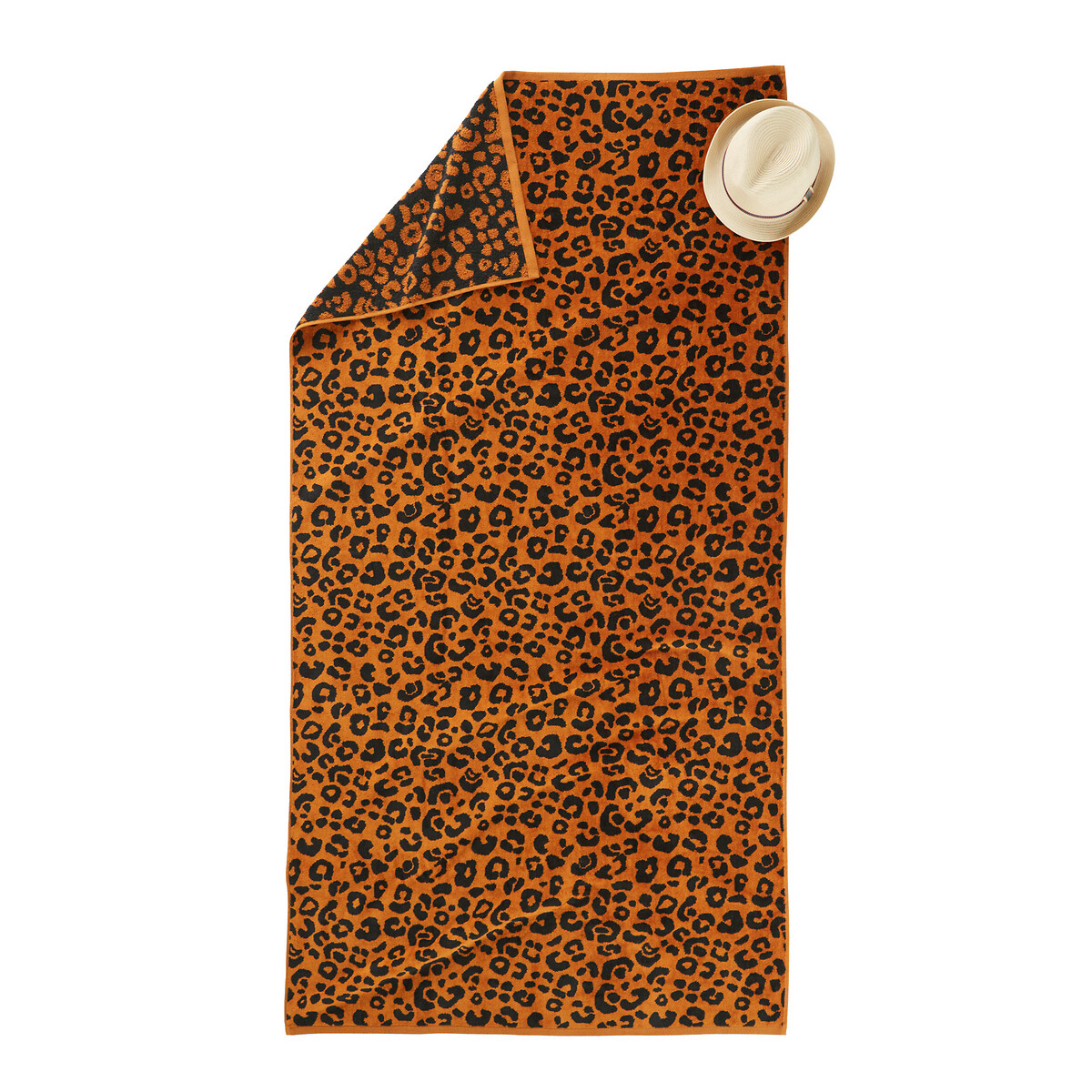 Product photograph of Felida Velour Beach Towel from La Redoute UK.