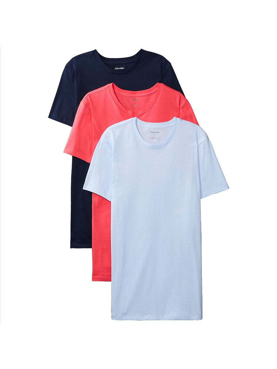Lot de 3 T-shirts manches courtes, CALVIN KLEIN UNDERWEAR