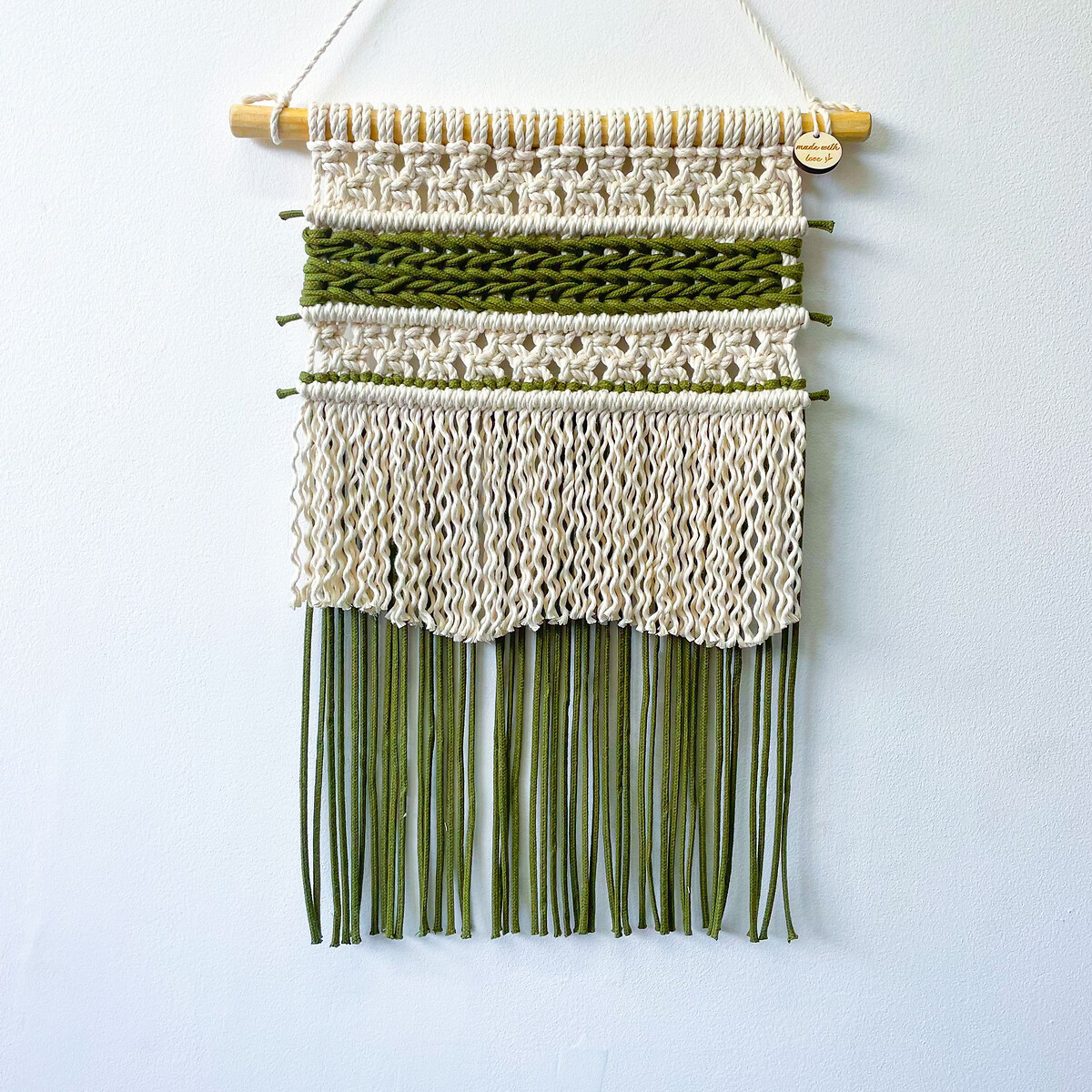 Painel de decoração de parede em macramé Blues, MACRAMAR, MACRAMAR