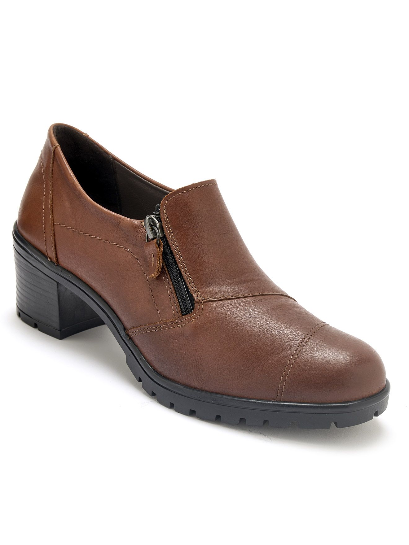 Trotteurs zippés talon 4,5 cm, PEDICONFORT