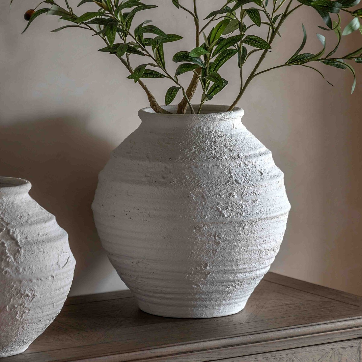 Small Nerola Outdoor Planter in Natural, ÉDITÉ