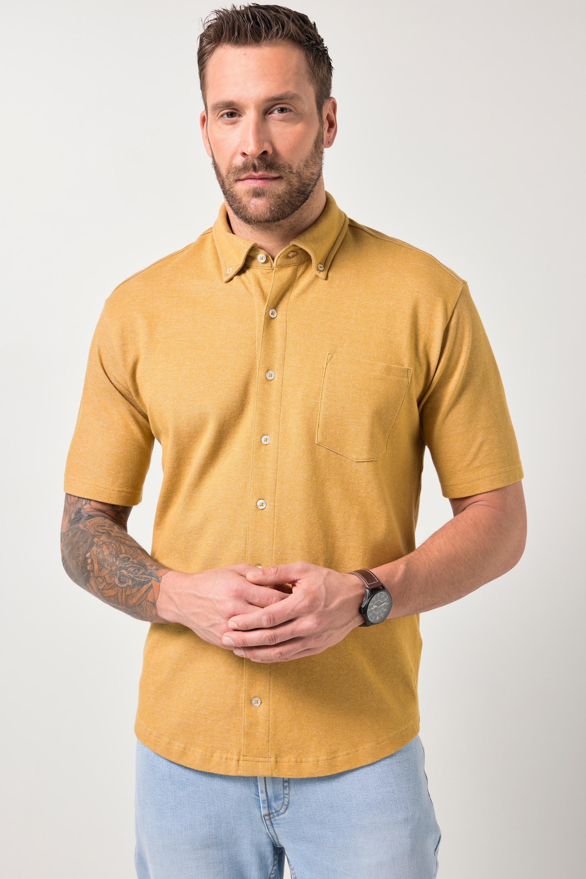 Chemise en piqué, coupe Modern Fit, JP1880