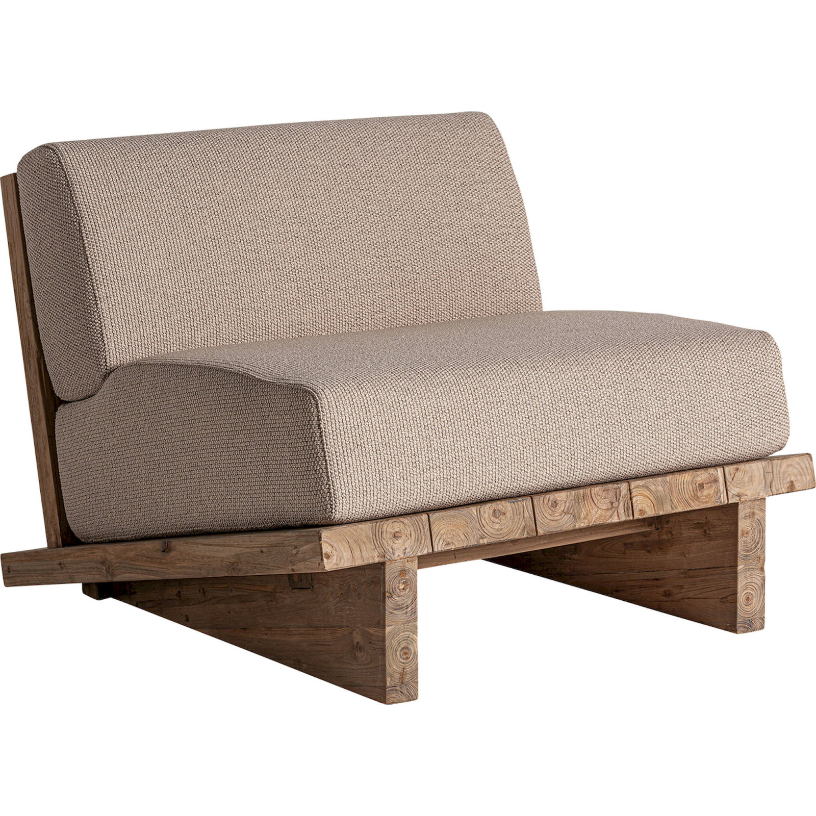 Fauteuil de jardin colonial en teck, RECOLLECTION