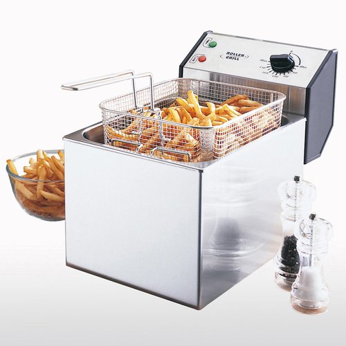 Friteuse professionnelle moderne pose libre inox Roller Grill
