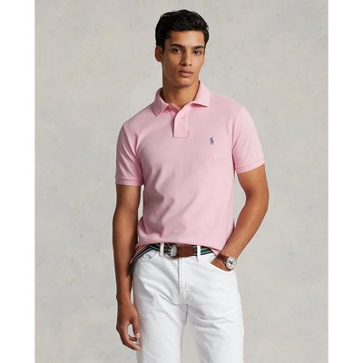 Cotton Slim Fit Polo Shirt with Short Sleeves POLO RALPH LAUREN