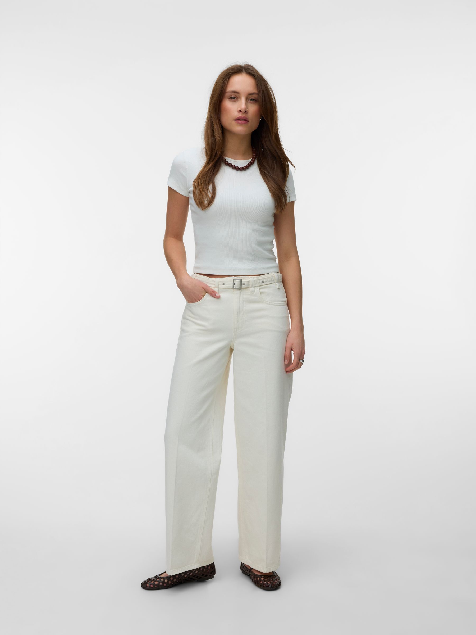 Jean À Coupe Large, VERO MODA
