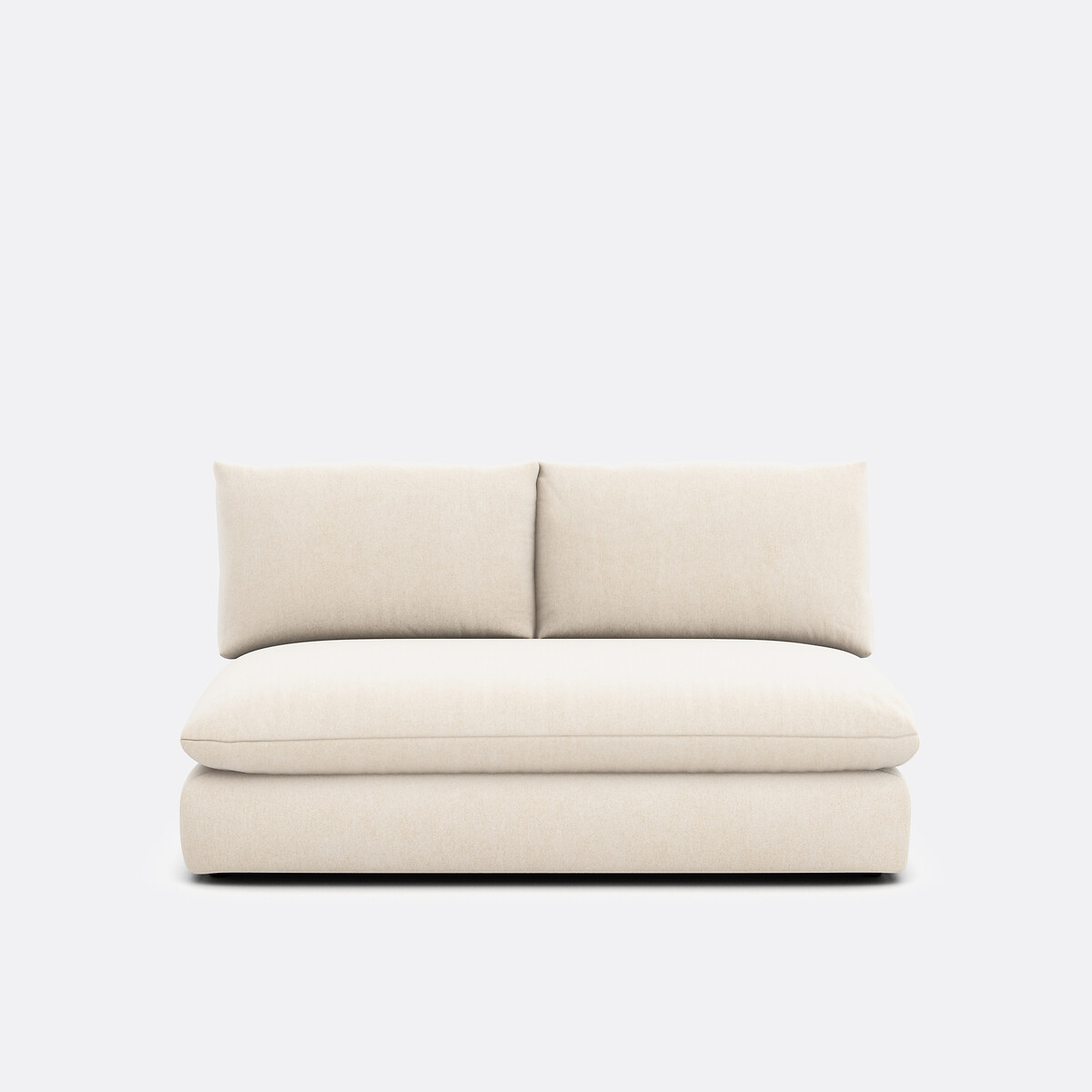 LA REDOUTE INTERIEURS Modulaire 2-zitsbank.gemêleerd polyester, Malo