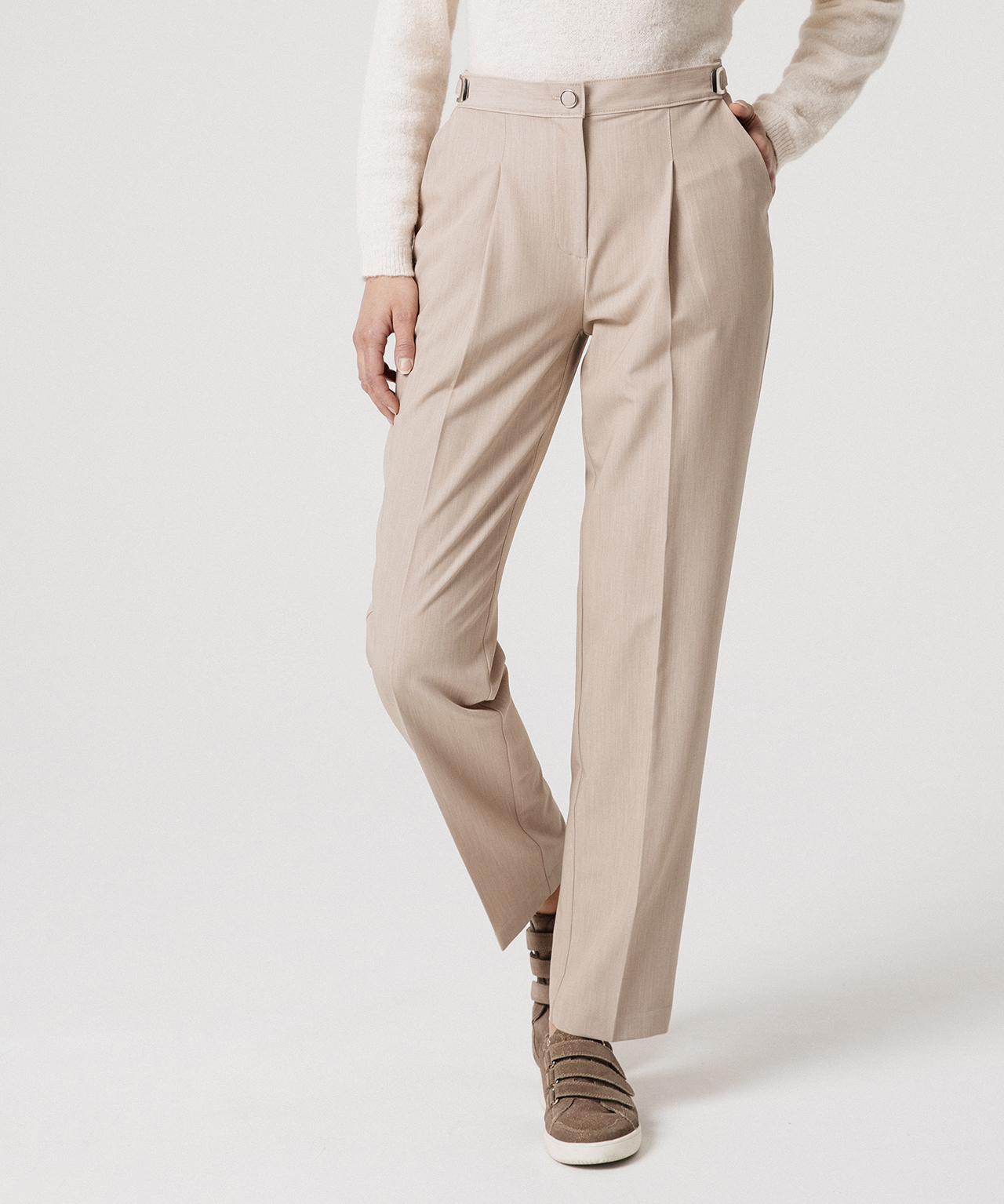 Pantalon ceinture reglable Damart La Redoute