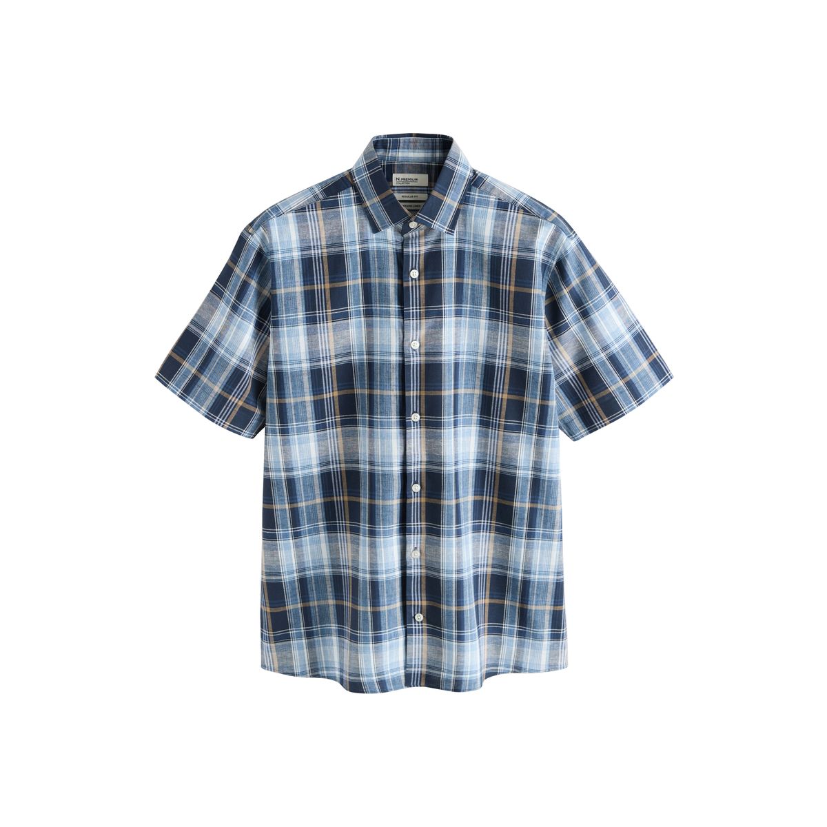 Chemise manches courtes à carreaux, NEXT