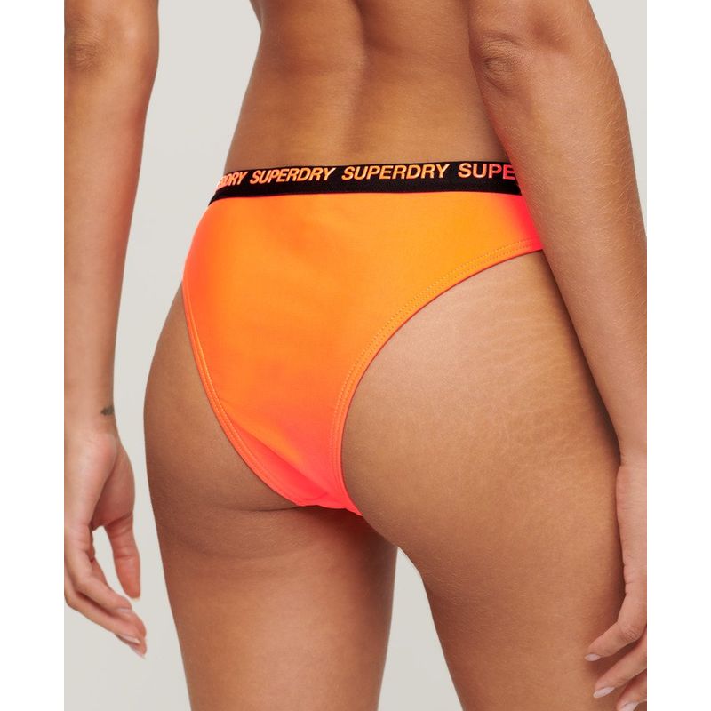 Maillot de discount bain orange fluo