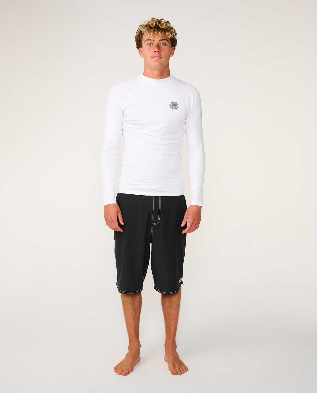T-shirt anti-UV à manches longues ICONS UPF Brushed, RIP CURL
