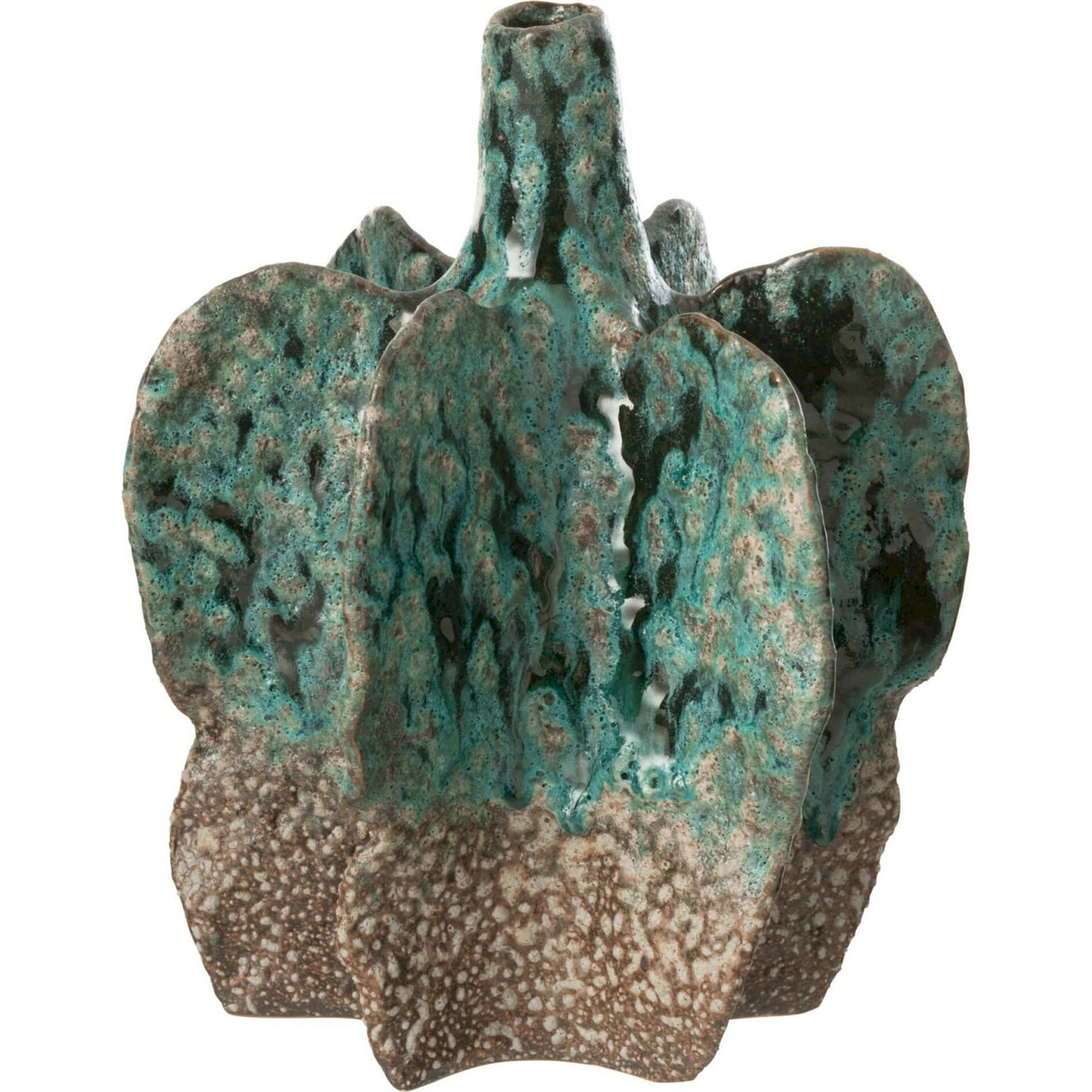 Vase en poterie sculpté, Forme organique, RECOLLECTION