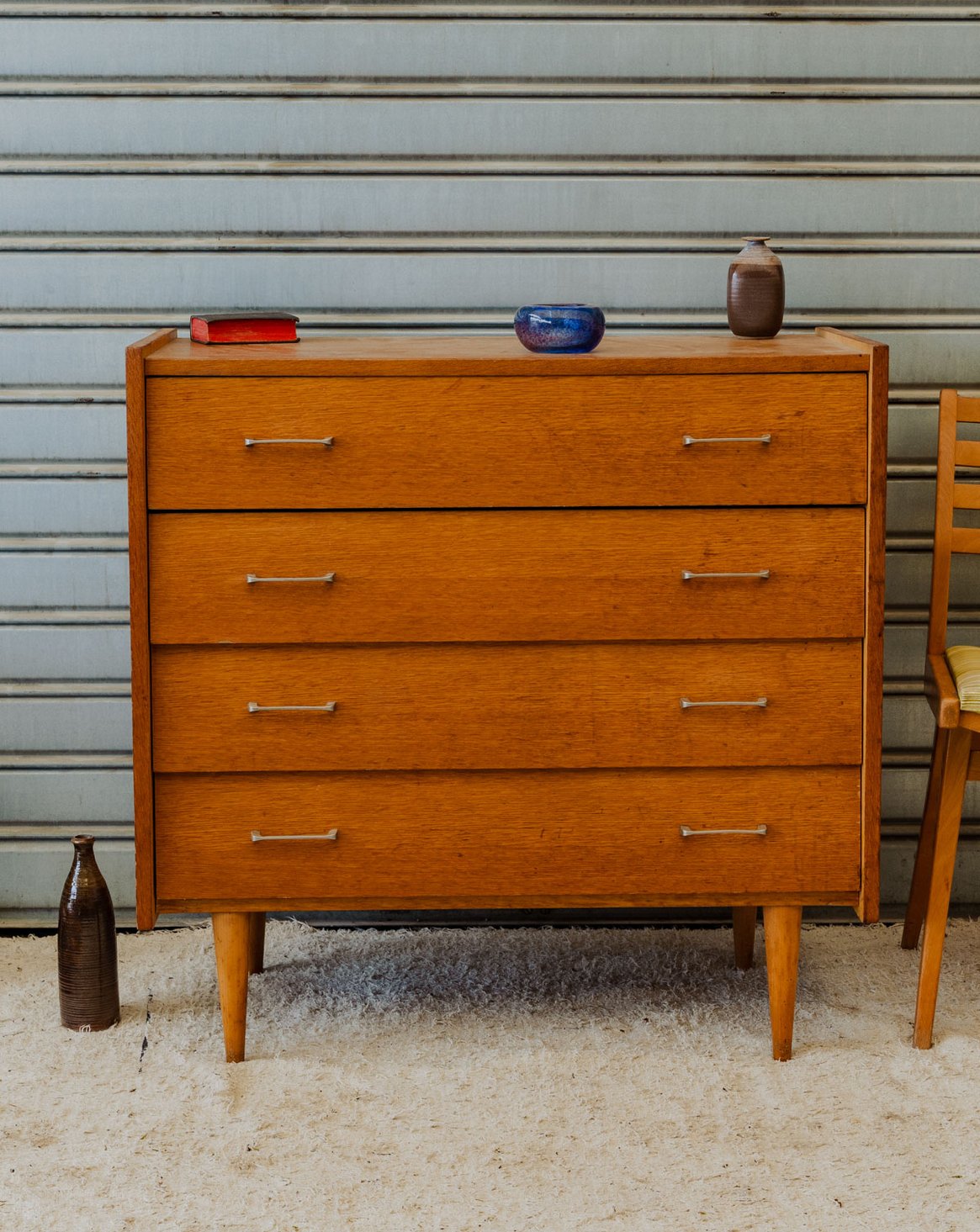 Commode en bois Olga N°1127 - Bon état, DEBONGOUT