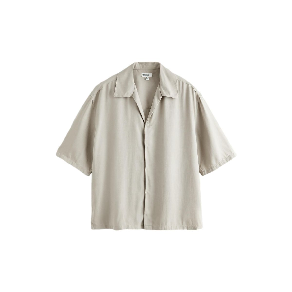 Chemise à manches courtes en mélange lyocell, NEXT