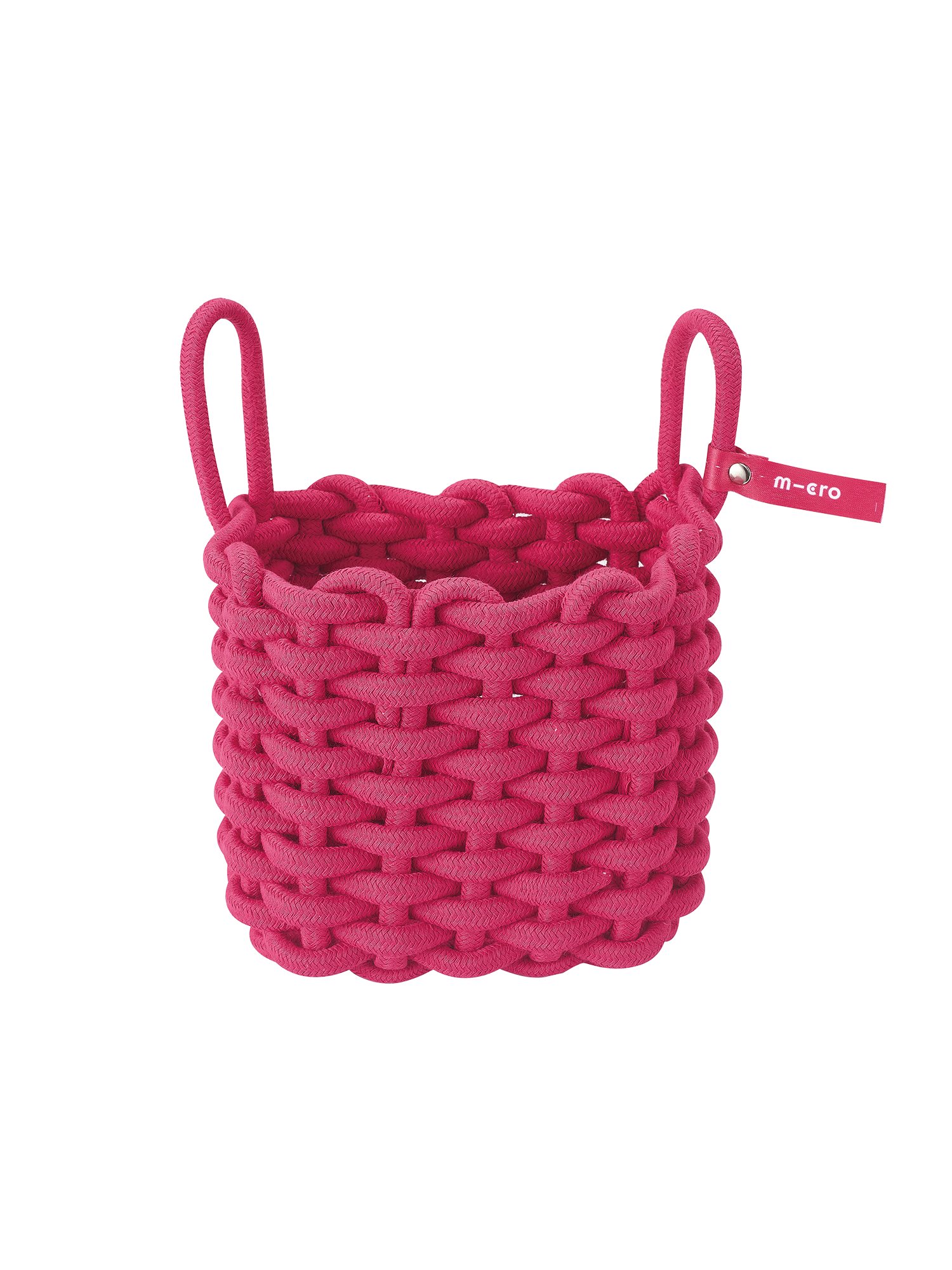 Panier rose pour trottinette, MICRO MOBILITY