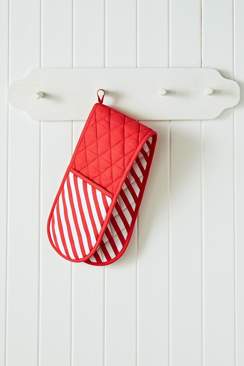 Christmas Candy Cane Double Oven Glove, CATHERINE LANSFIELD