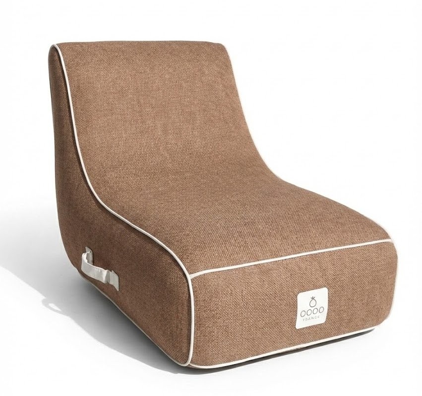 Fauteuil gonflable riviera en olefin couleur vert d'eau 105x75x75 cm, COCO LOUNGE