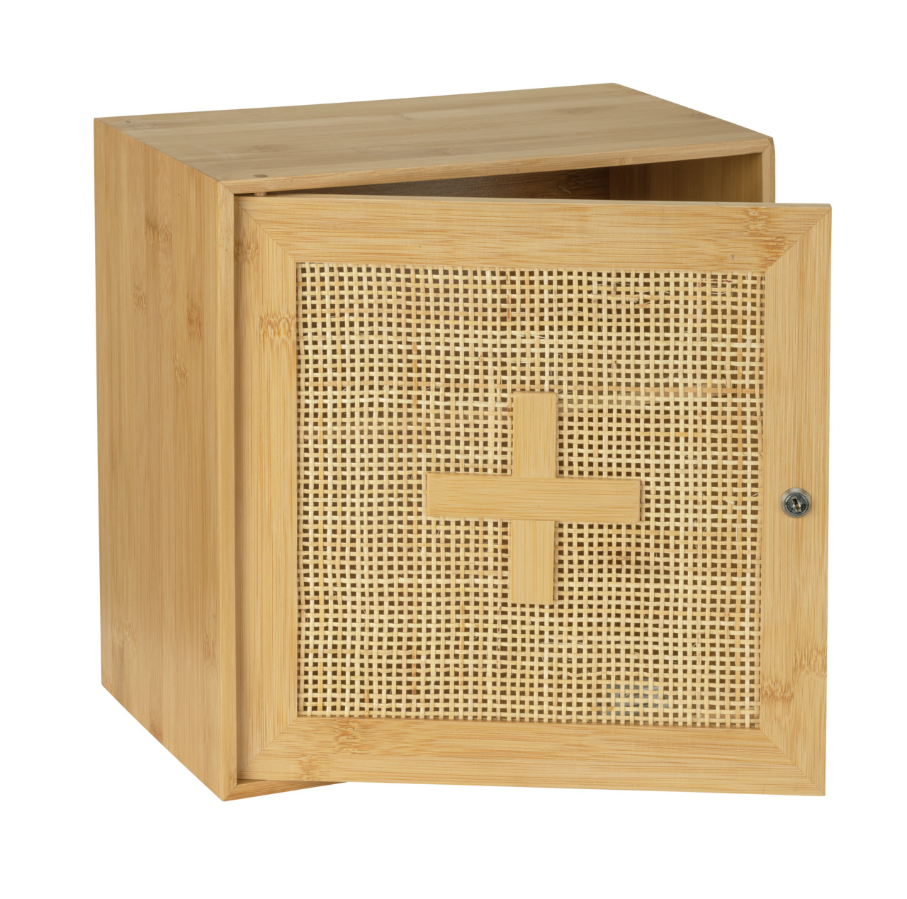 Armoire à pharmacie bambou et rotin ALLEGRE, WENKO