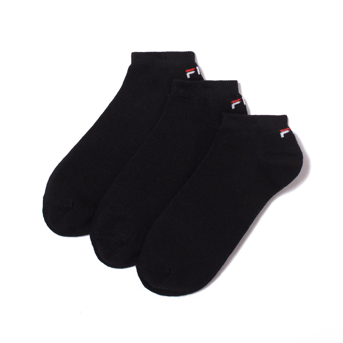 Pack of 3 Pairs of Unisex Quarter Socks in Cotton Mix