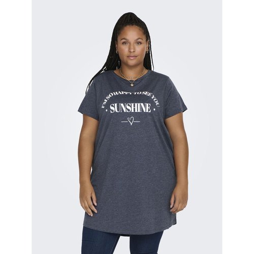 T-shirt curvy - long t-shirt Only Carmakoma | La Redoute