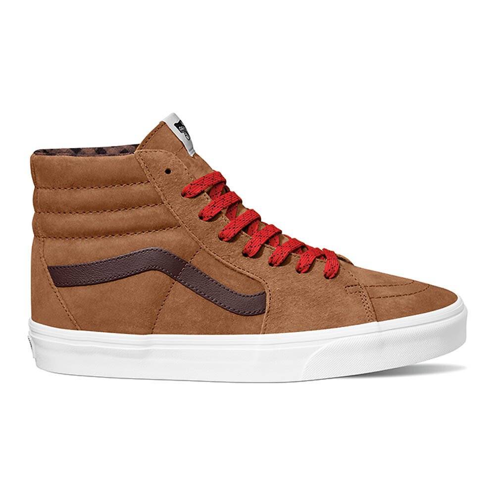 Sk8 Hi High Top Trainers in Leather