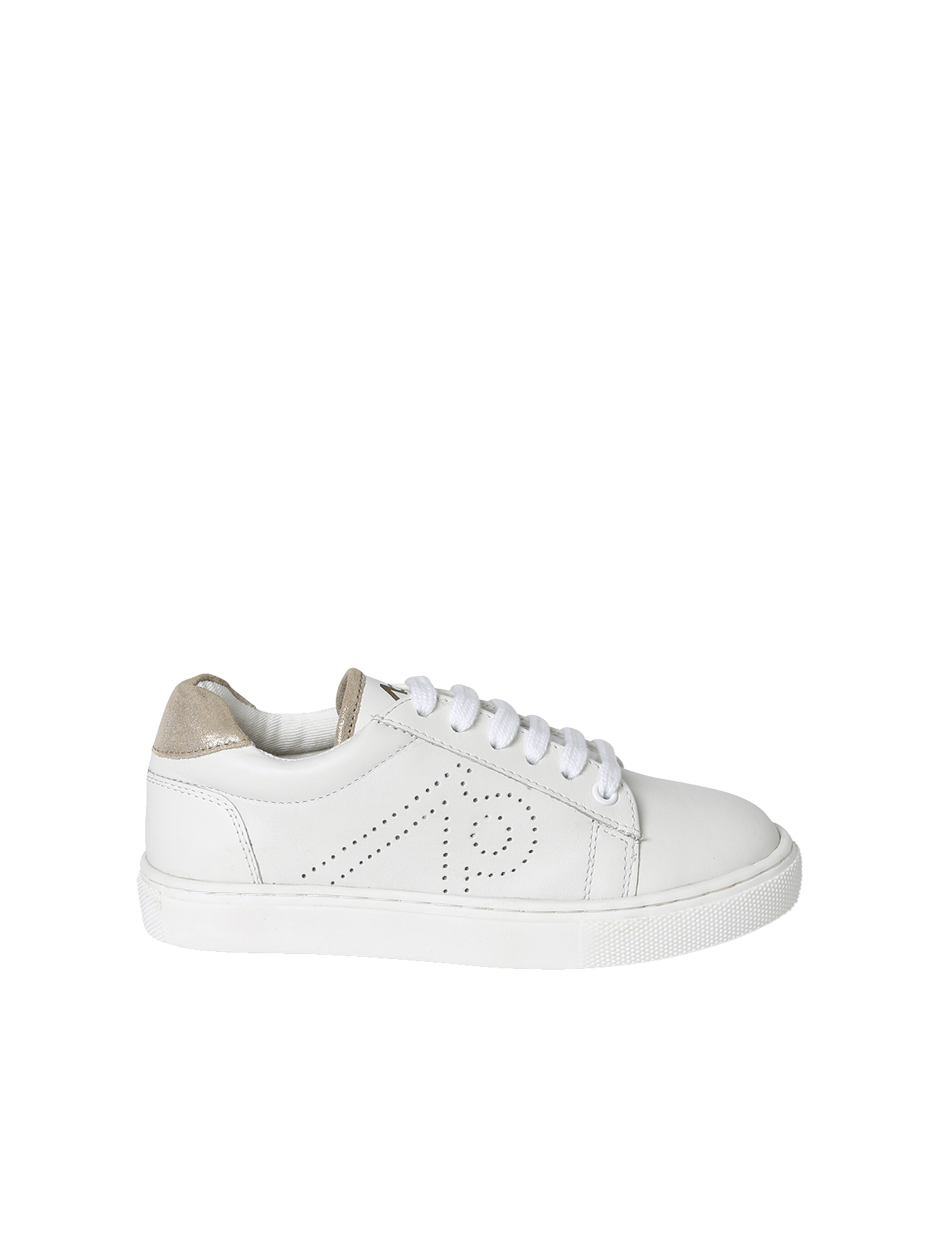 Baskets en cuir, VERTBAUDET