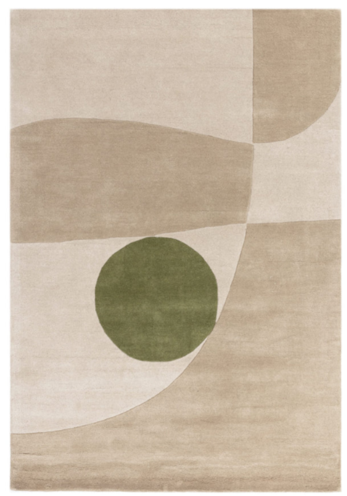 Tapis tufté main en laine MANGO, NOVATREND