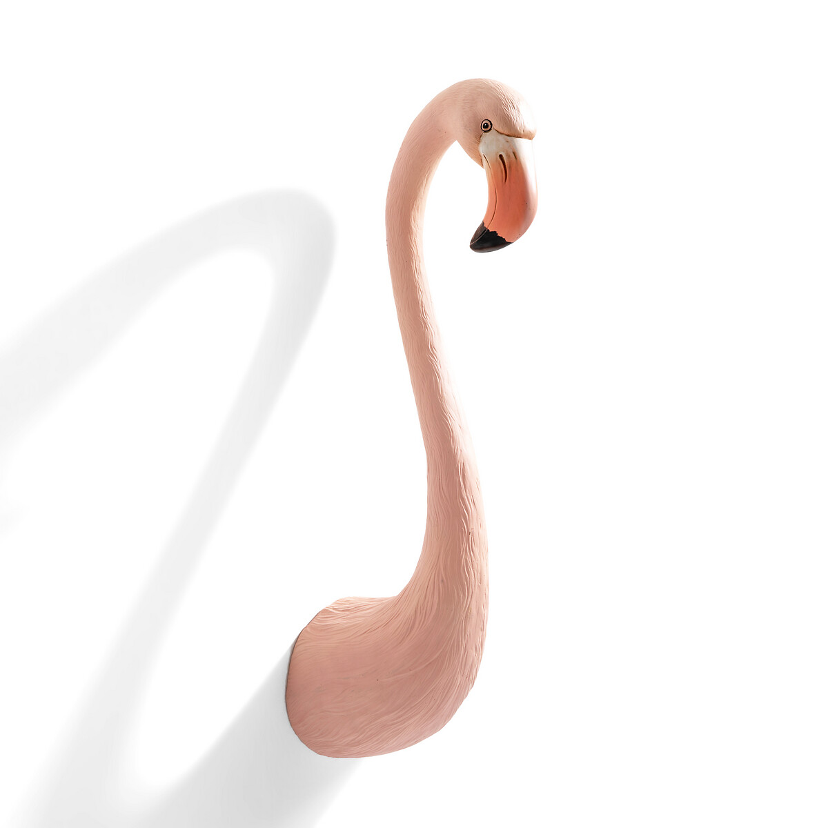 flamingokop in polyhars hector roze | La Redoute
