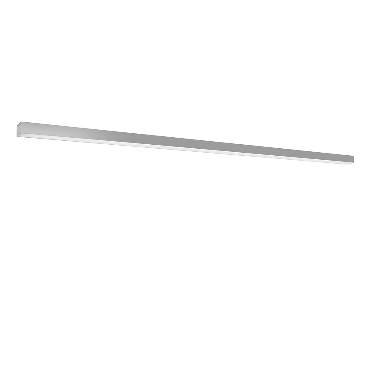 Plafonnier Aluminium Gris LED 1 Pinne, EDEN