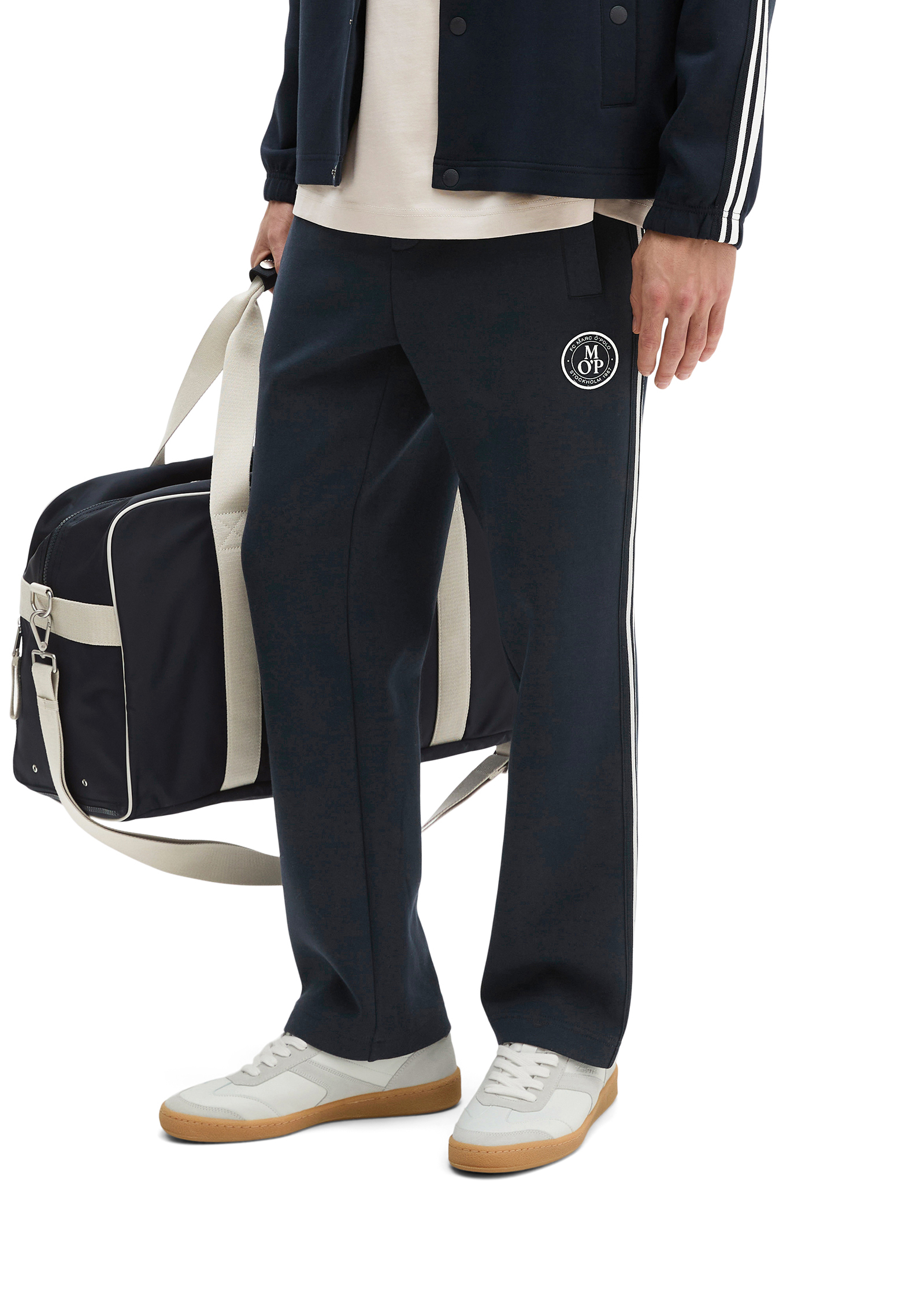 MOP Club '67 Trainer Pants, Scuba en qualité interlock scuba, MARC O'POLO