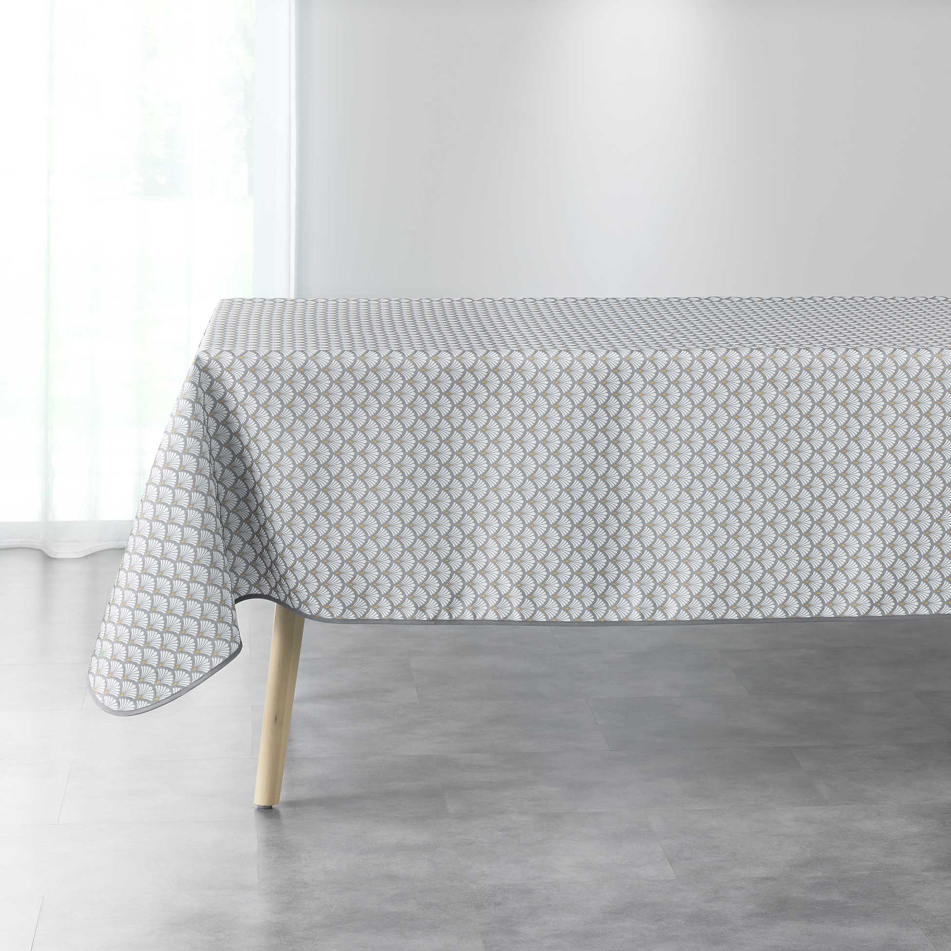 Nappe rectangle Art-Chic anthracite, EDEN