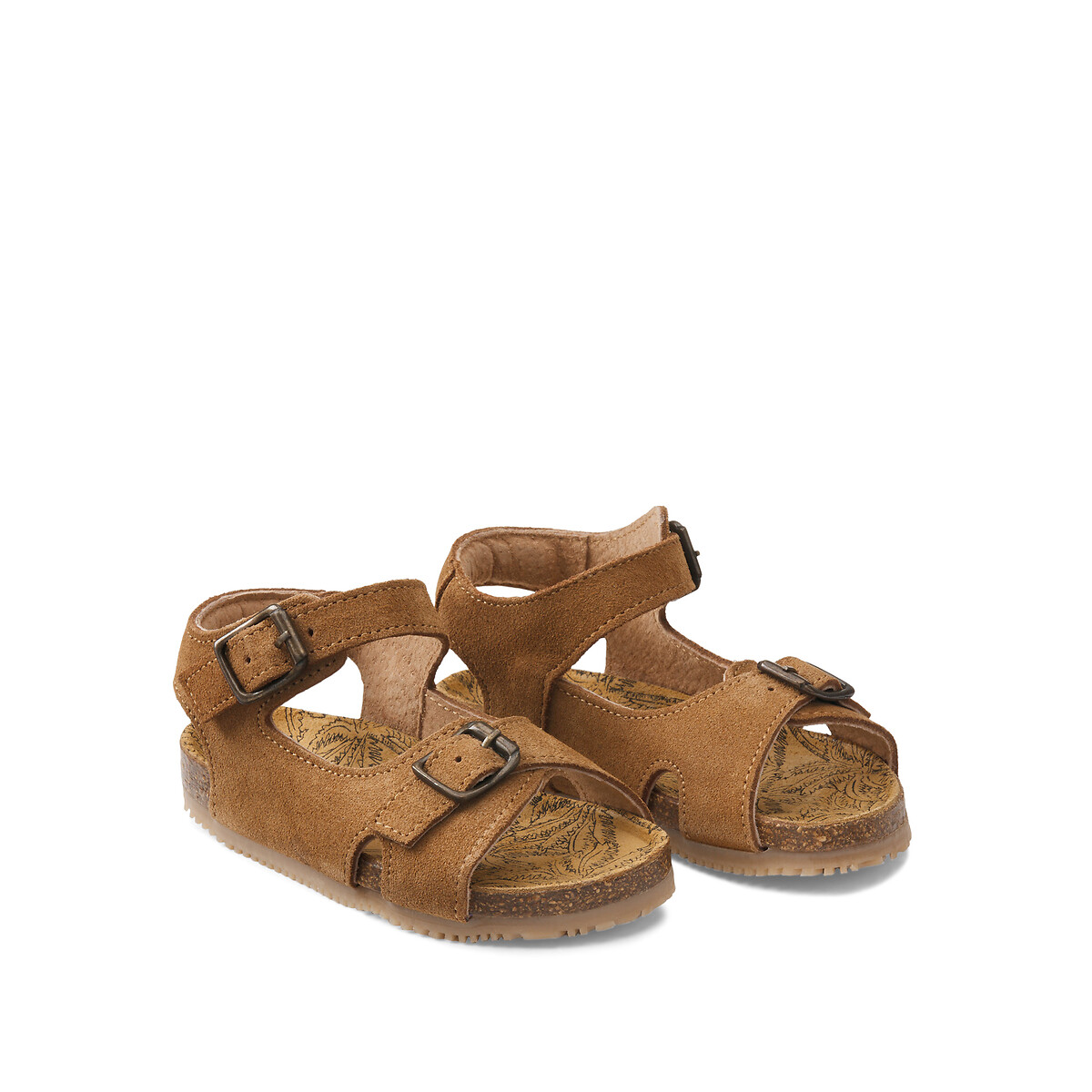 Kids Leather Buckled Sandals, LA REDOUTE COLLECTIONS