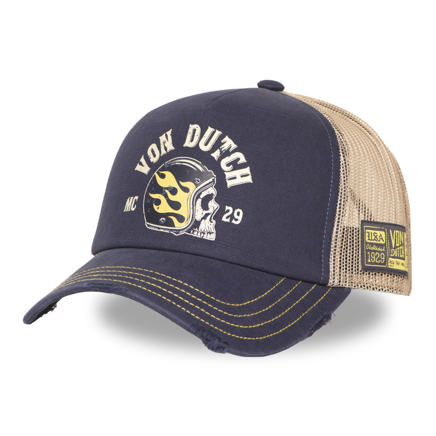 Casquette trucker Crew, VON DUTCH