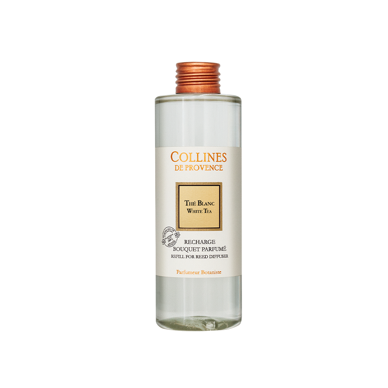 Recharge Diffuseur de parfum THÉ BLANC, COLLINES DE PROVENCE