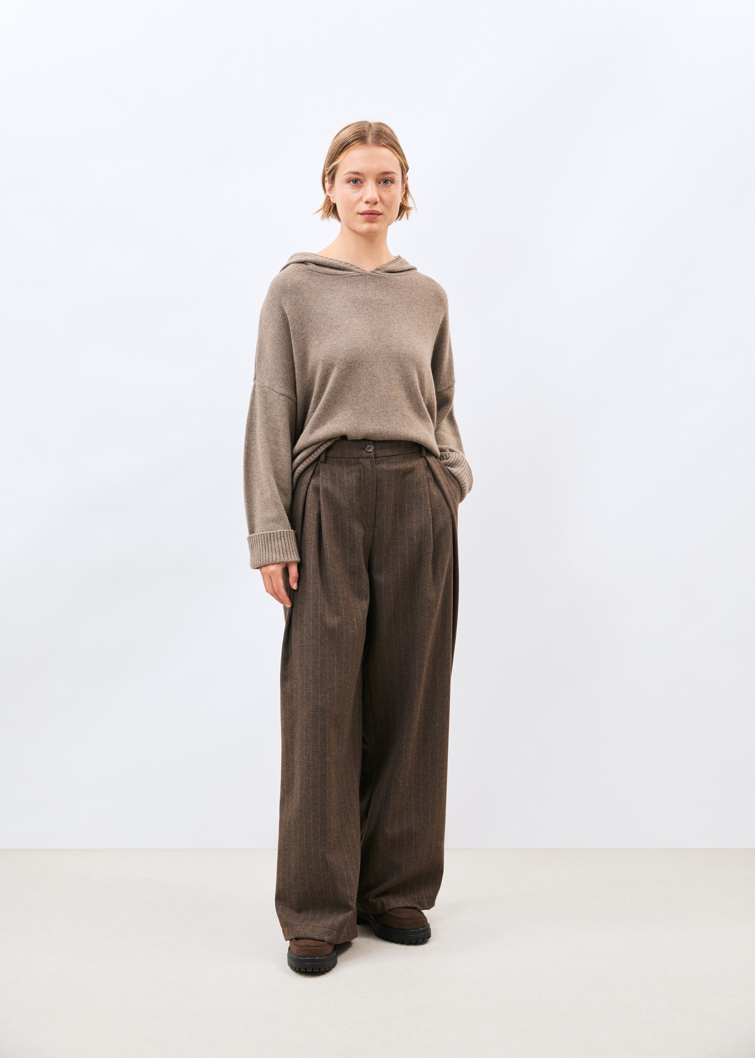 Pull manches longues en maille, HUMILITY