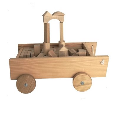 Chariot avec blocs en bois EGMONT TOYS