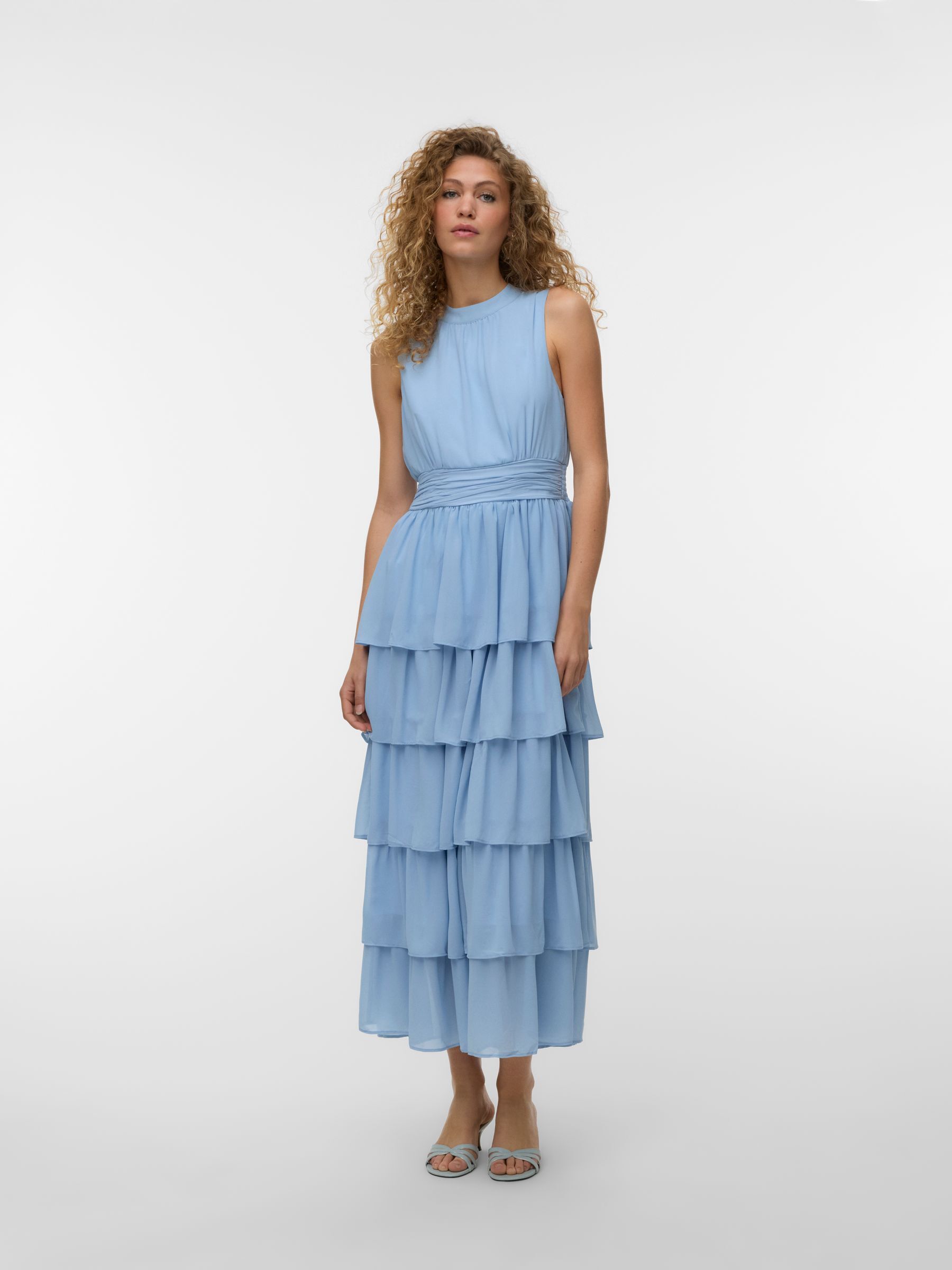 Robe À Volants, VERO MODA
