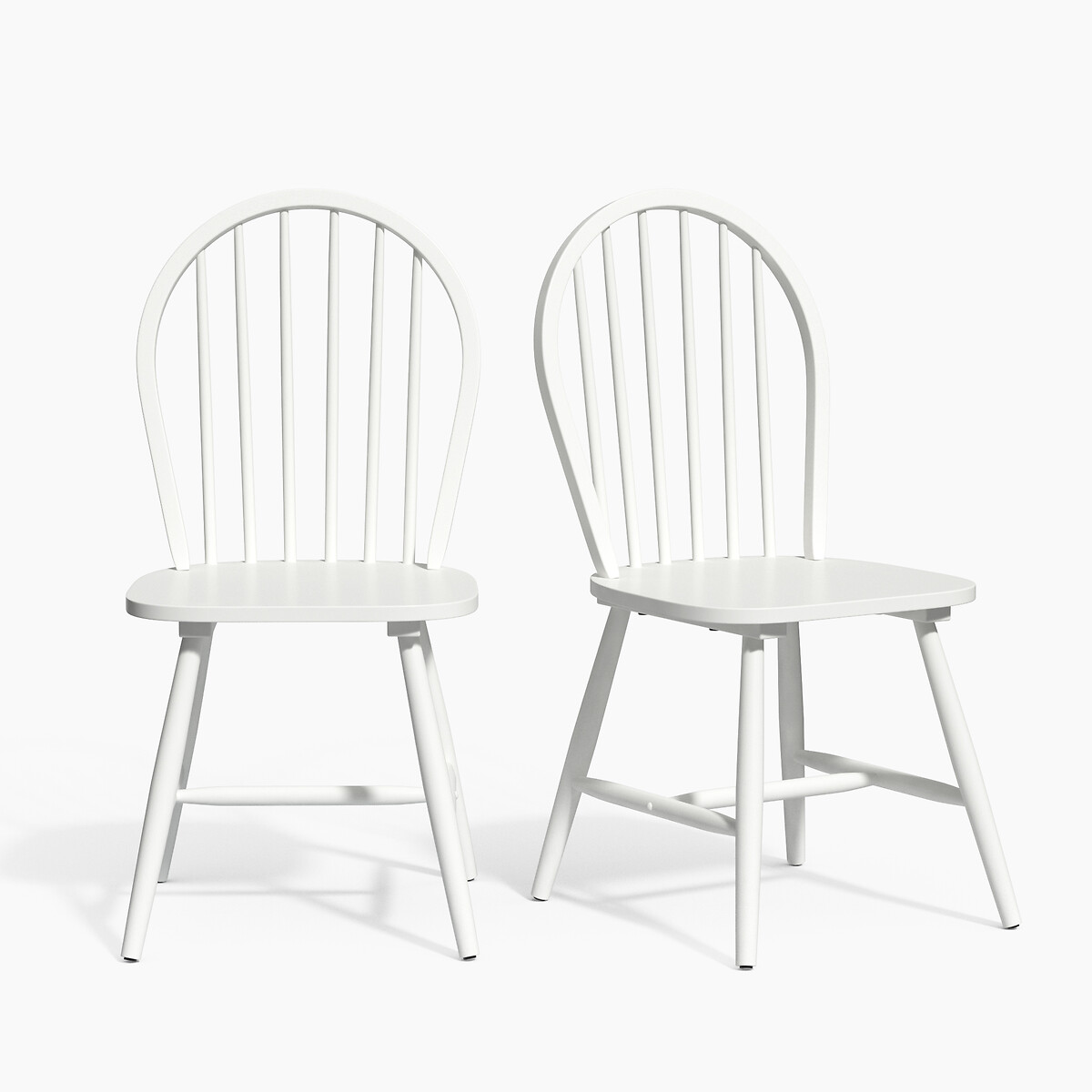 dek rekken getuige Set van 2 stoelen met spijlen, windsor La Redoute Interieurs | La Redoute