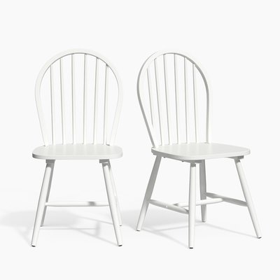 Комплект из 2 стульев с решетчатой спинкой, WINDSOR LA REDOUTE INTERIEURS