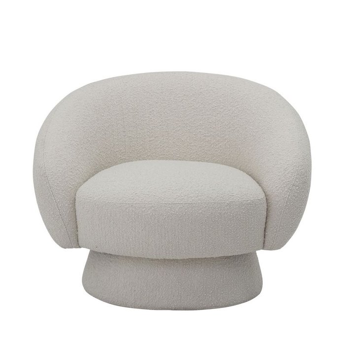 Image 0 Fauteuil lounge en tissu bouclette - Ted BLOOMINGVILLE Fauteuil lounge en tissu bouclette - Ted BLOOMINGVILLE image 0
