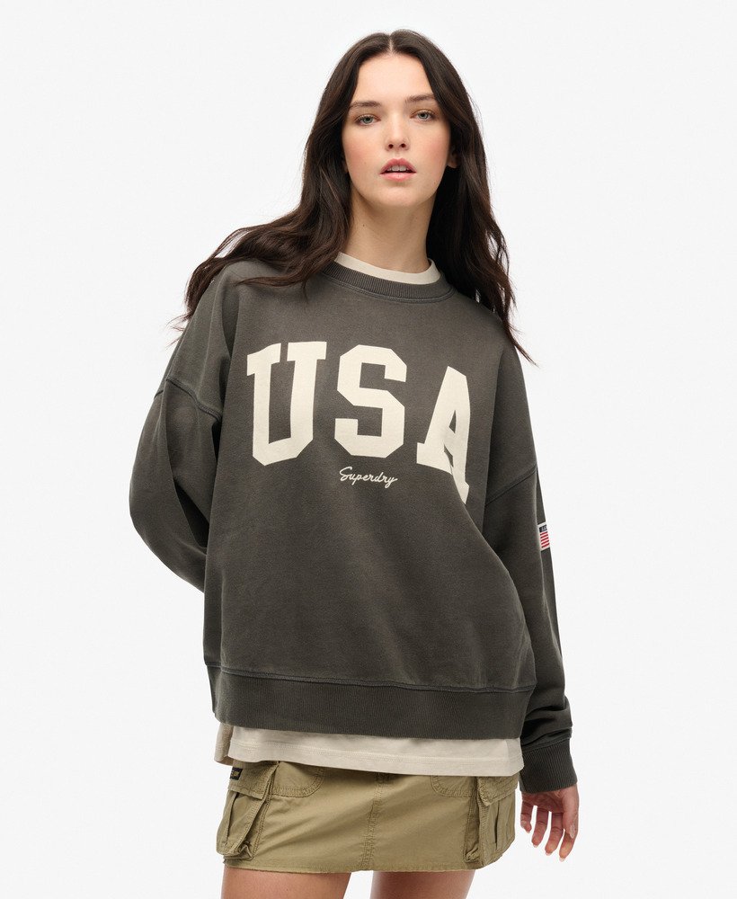 Sweat ras du cou décontracté Athletic Essentials, SUPERDRY