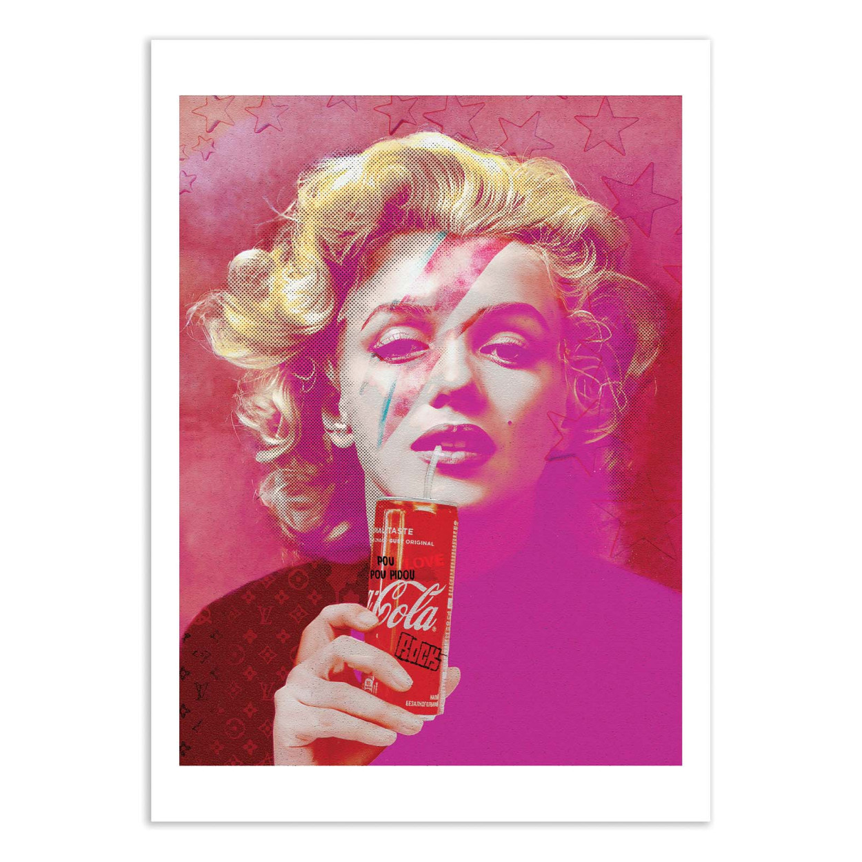 Affiche d'art - Marylin Version 3 - Mr Pablo Costa, WALL EDITIONS