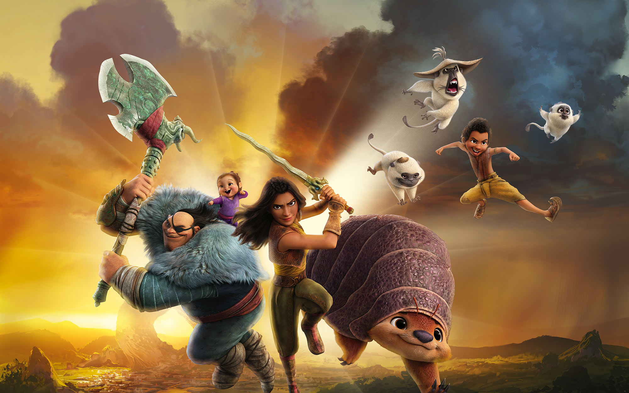 Papier peint Komar - Raya Mission - 400 x 250 cm, HEXOA